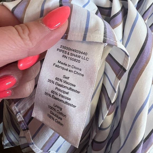 VERONICA BEARD • RADLEY STRIPED MAXI DRESS • NWT - Picture 8 of 8